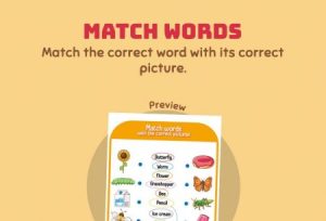 Language - Match the Word: Random