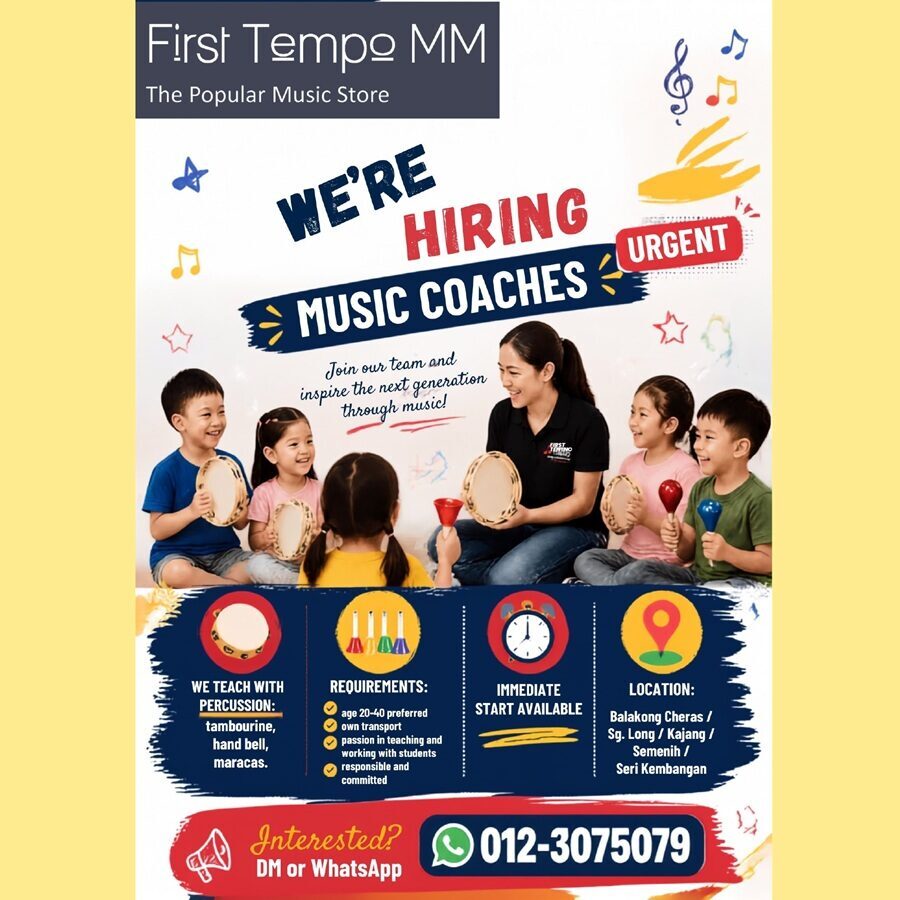 Music Coach @ First Tempo MM Sdn Bhd, Cheras