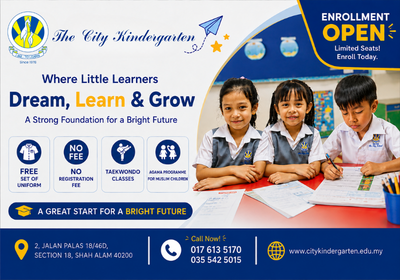 The City Kindergarten, Shah Alam