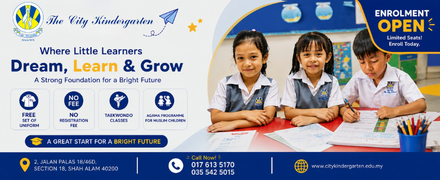 The City Kindergarten, Shah Alam
