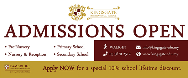 10% Discount at Kingsgate International School