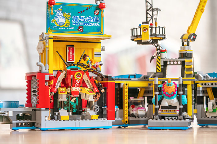 One of the play sets from the Monkie Kid theme (Image from LEGO Group 2020)