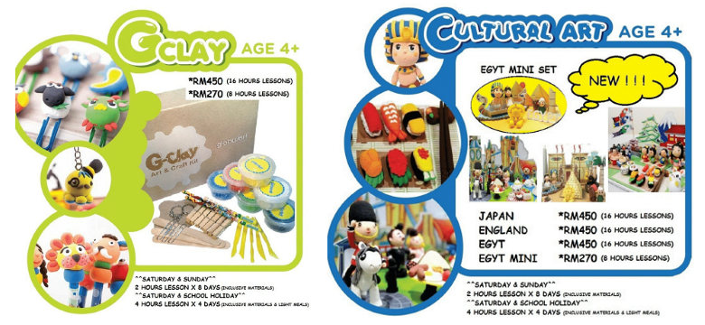 Cultural Art & G-Clay at Globalart Parklane OUG